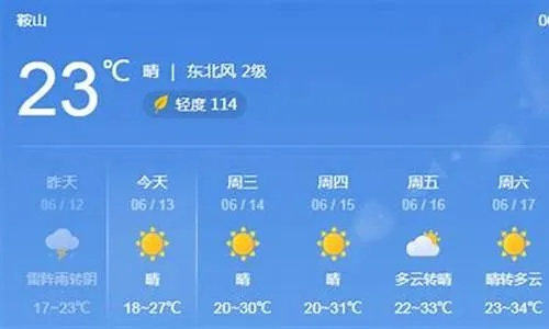 鞍山天气预报15天查询最新消息,未来两周天气趋势与出行指南 鞍山天气预报15天查询最新消息,未来两周天气趋势与出行指南